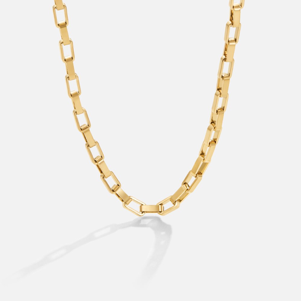 Venna Gold-Tone Chain Necklace