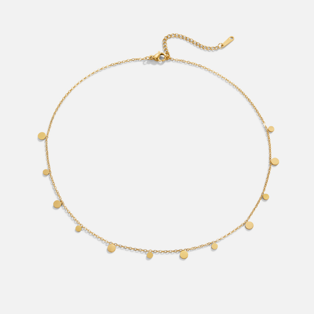 Agatha Gold-Tone Droplet Necklace