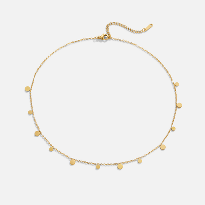 Agatha Gold-Tone Droplet Necklace