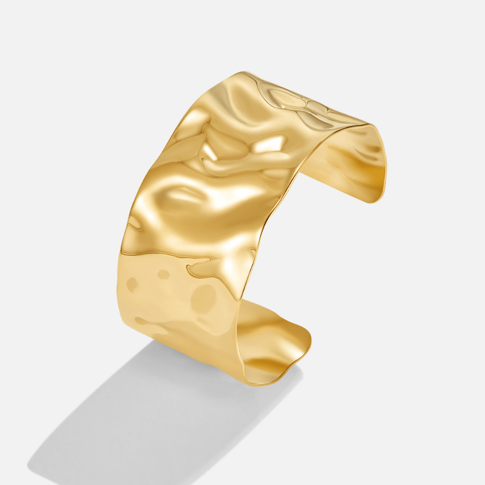 Gold-Tone Open Cuff Bracelet