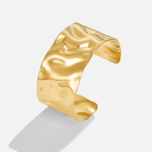 Gold-Tone Open Cuff Bracelet