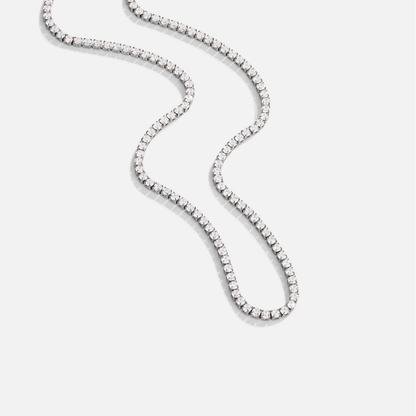 Cordelia Silver-Tone Crystal Necklace