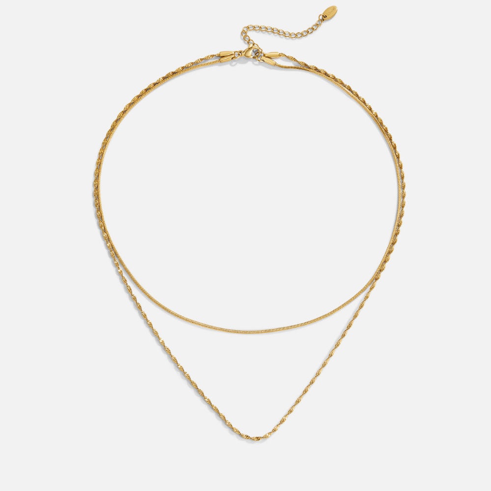 Leona Layered Gold-Tone Necklace