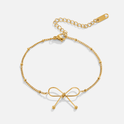 Anika Gold-Tone Bow Bracelet