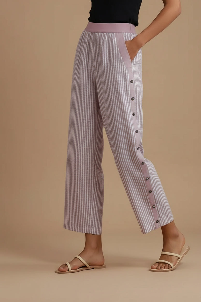 Women's Printed Crepe Trouser – Straight Leg Digital Pattern