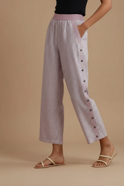 Women's Printed Crepe Trouser – Straight Leg Digital Pattern