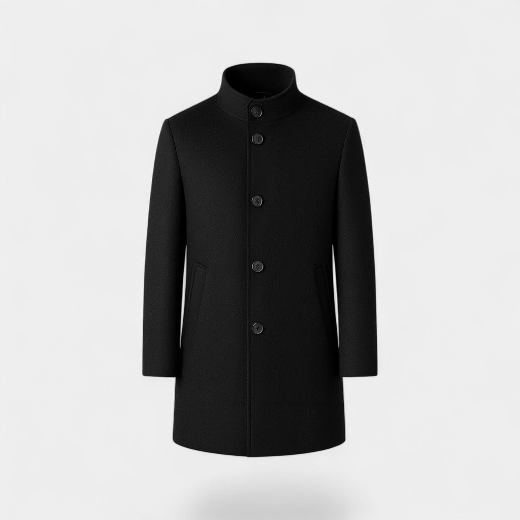 Men's Merino Wool Coat – Removable Insulating Lining