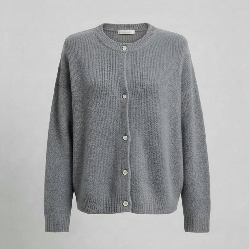 Women's Relaxed Fit Knit Sweater – Solid Cotton Minimalist Pullover