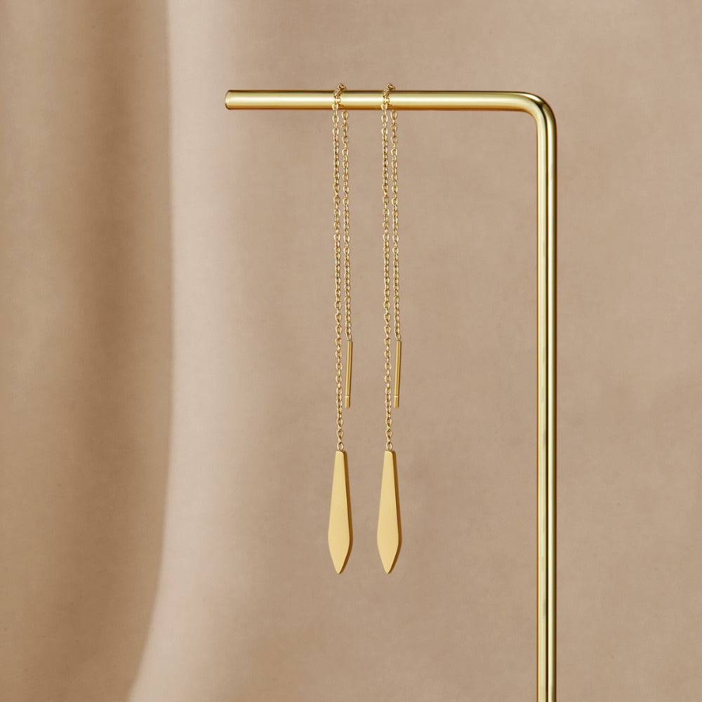Dakota Gold-Tone Tassel Earrings