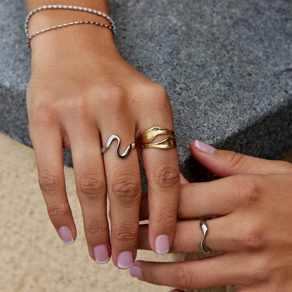 Gold-Tone Penelope Ring