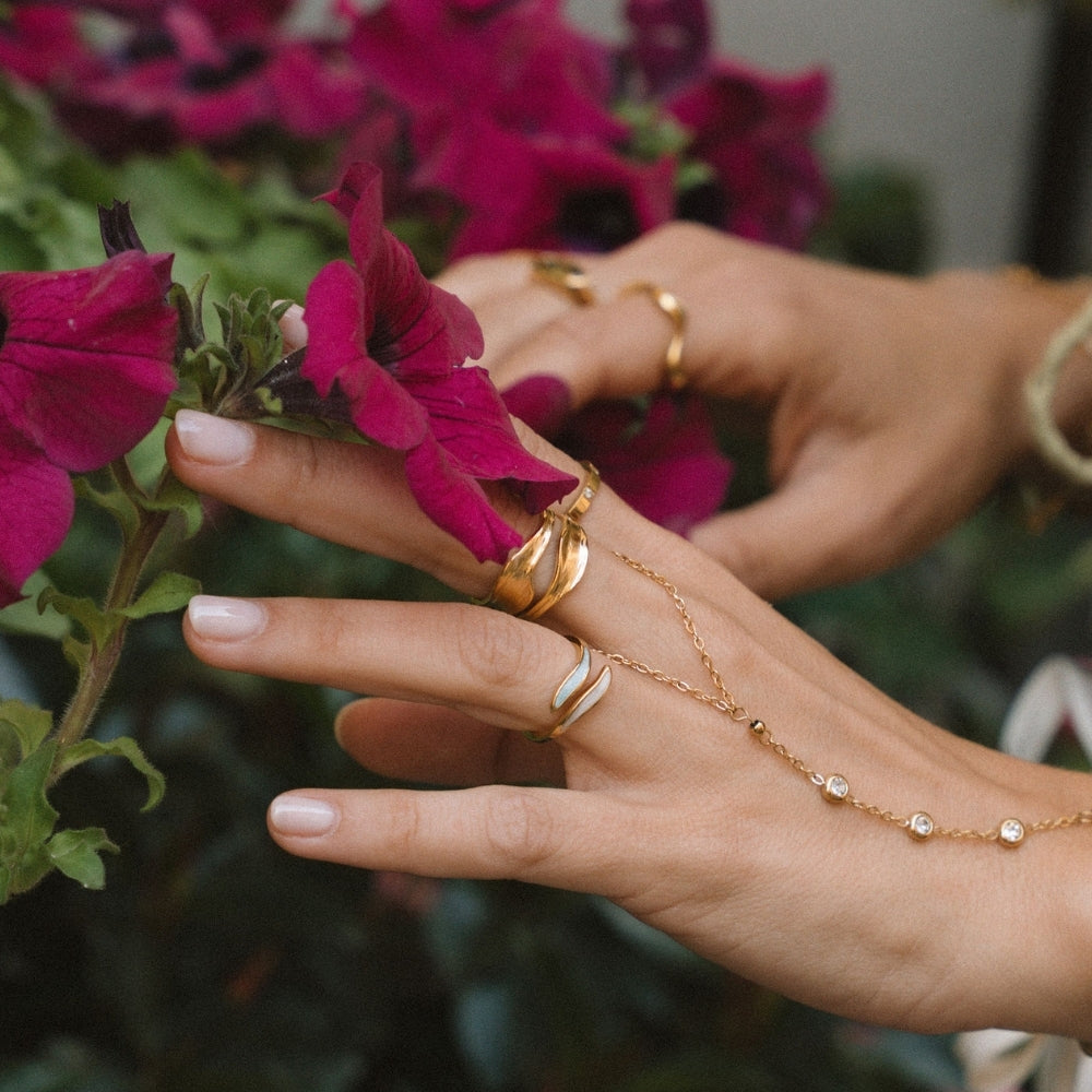 Gold-Tone Penelope Ring