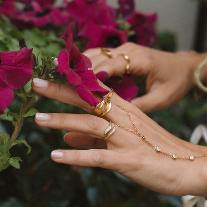 Gold-Tone Penelope Ring
