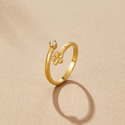 Bloom Golden Petal Ring