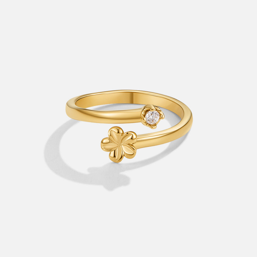 Bloom Golden Petal Ring