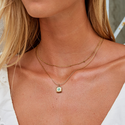 Lara Vintage Gold-Tone Necklace