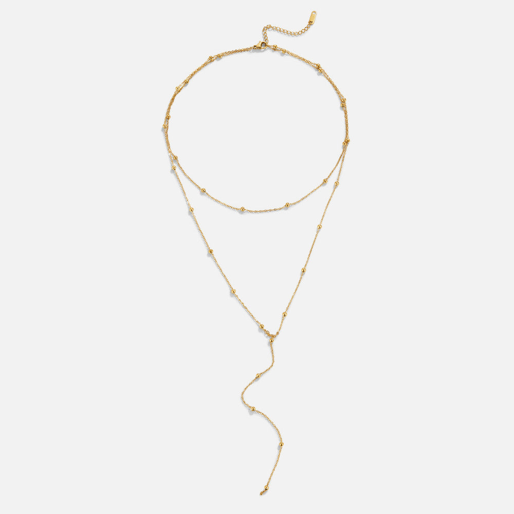 Amara Layered Tassel Necklace