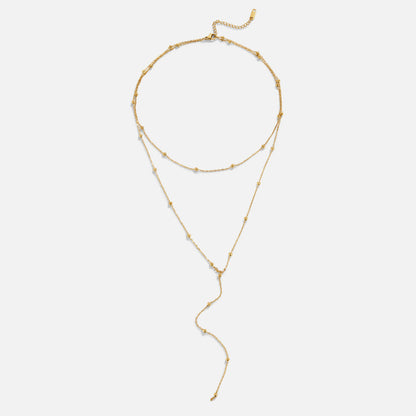 Amara Layered Tassel Necklace