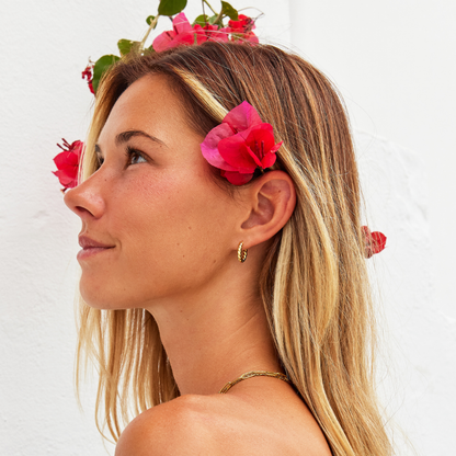 Layla Gold-Tone Twist Earrings