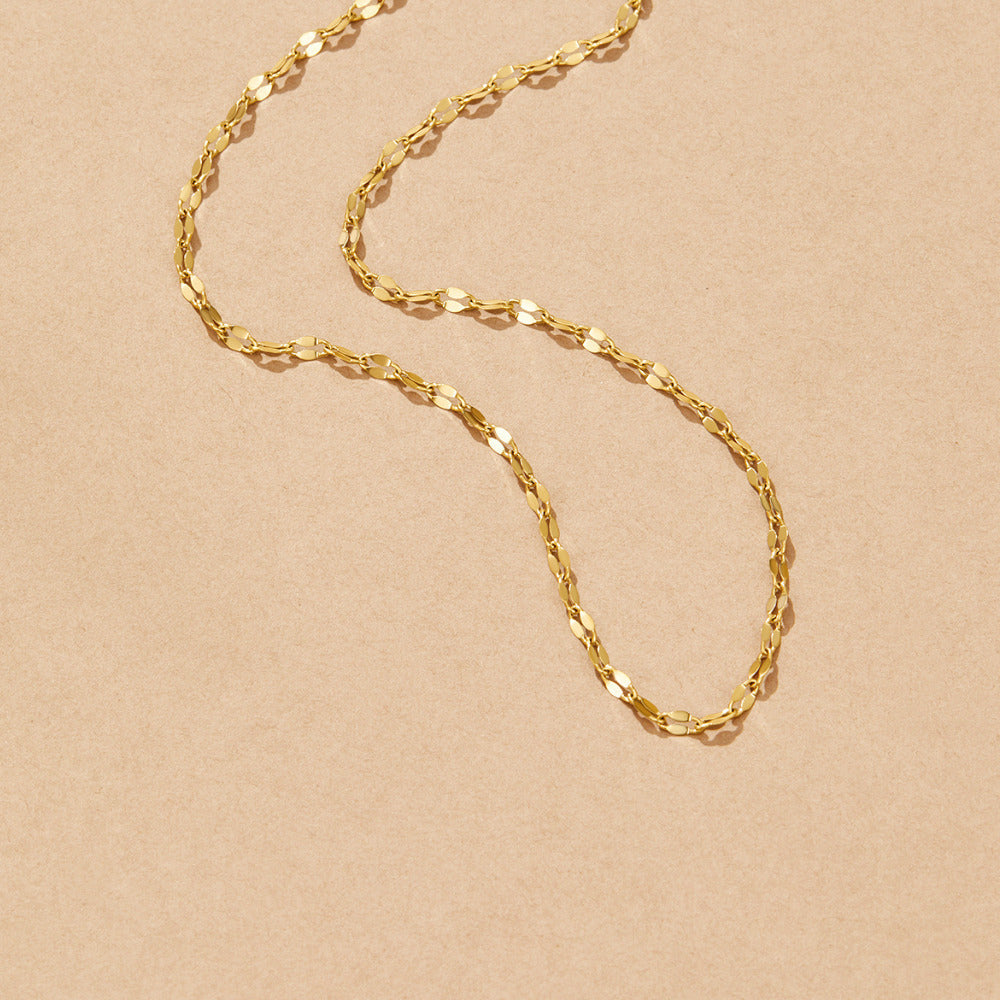 Leila Gold-Tone Chain Necklace