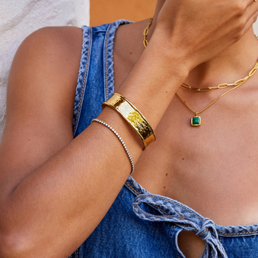 Nica Gold-Tone Bangle