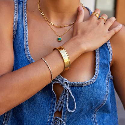 Nica Gold-Tone Bangle