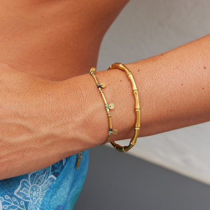 Neri Gold-Tone Disc Bracelet