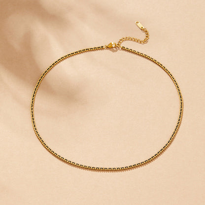 Sofia Beaded Chain Necklace