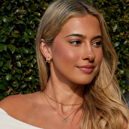 Ivana Twisted Hoop Earrings