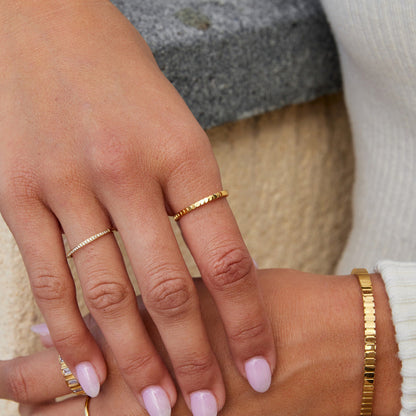 Vera Gold-Tone Band Ring