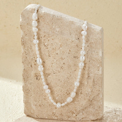 Alea Pearl Bead Necklace