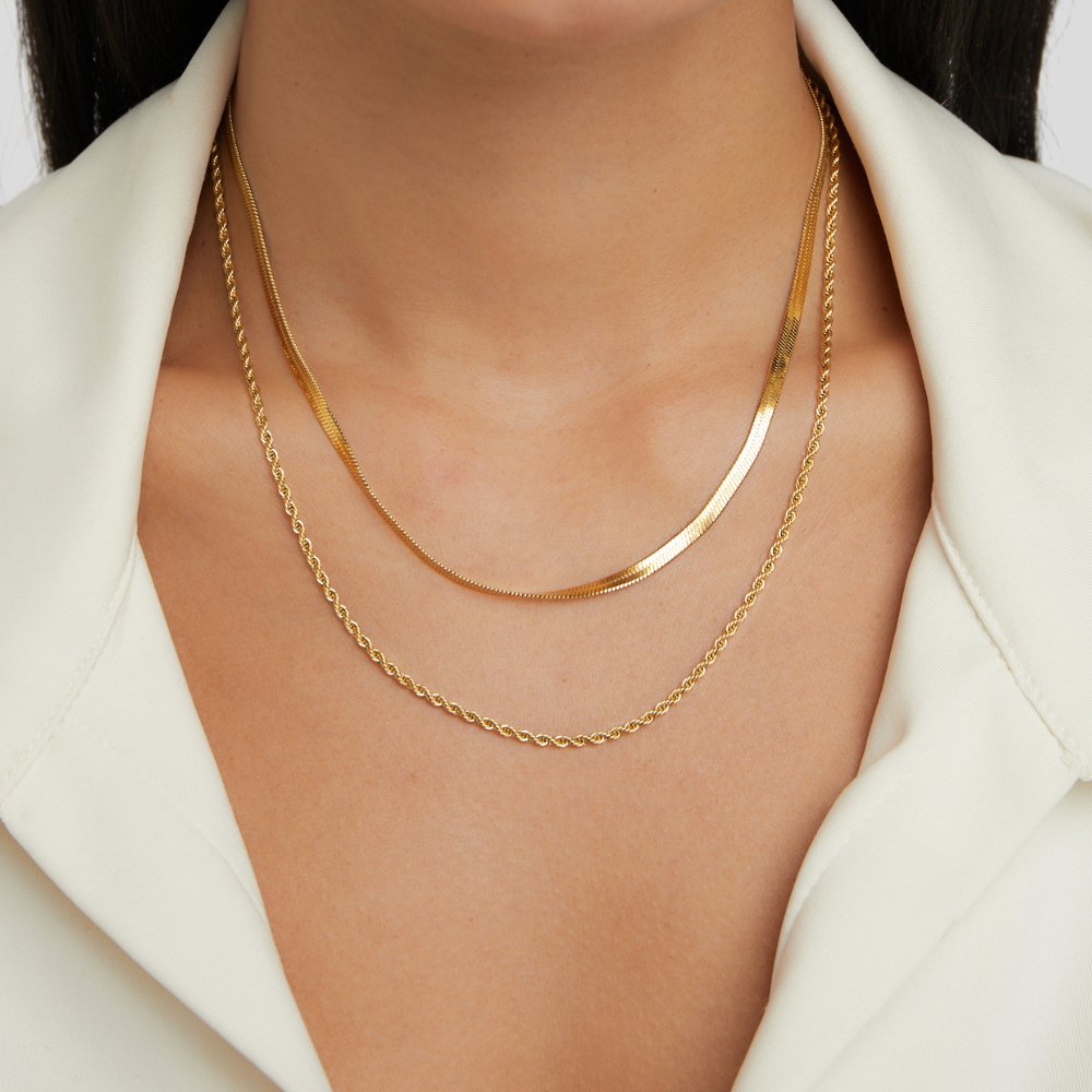 Alexandra Layered Gold-Tone Necklace