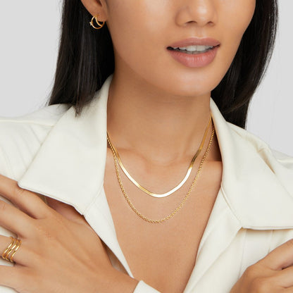 Alexandra Layered Gold-Tone Necklace