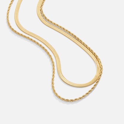 Alexandra Layered Gold-Tone Necklace