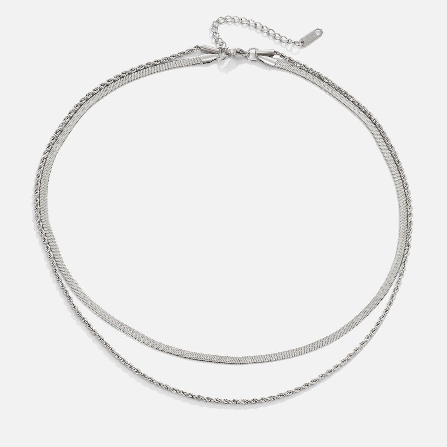Alexandra Silver-Tone Layered Necklace