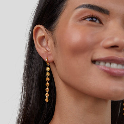 Amari Gold-Tone Disc Earrings