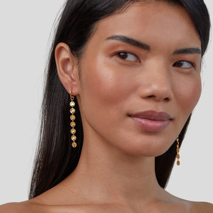 Amari Gold-Tone Disc Earrings