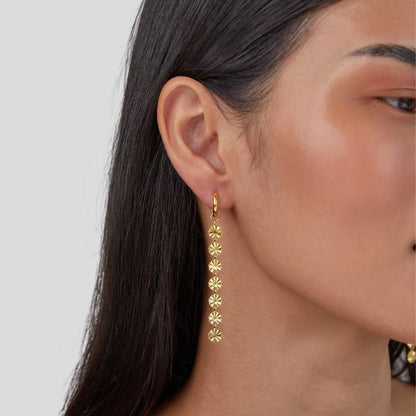 Amari Gold-Tone Disc Earrings