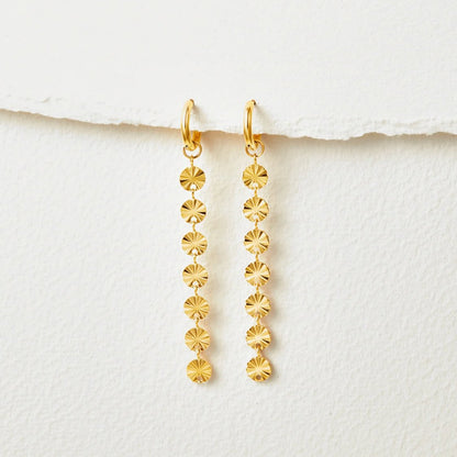 Amari Gold-Tone Disc Earrings