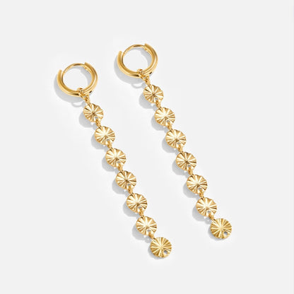 Amari Gold-Tone Disc Earrings