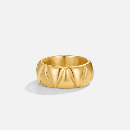 Anika Chunky Gold-Tone Ring
