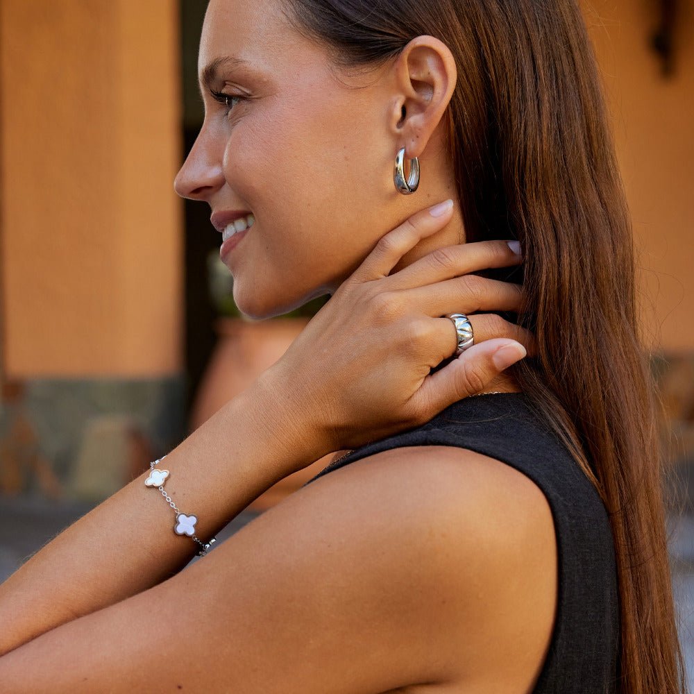 Anika Chunky Silver-Tone Ring