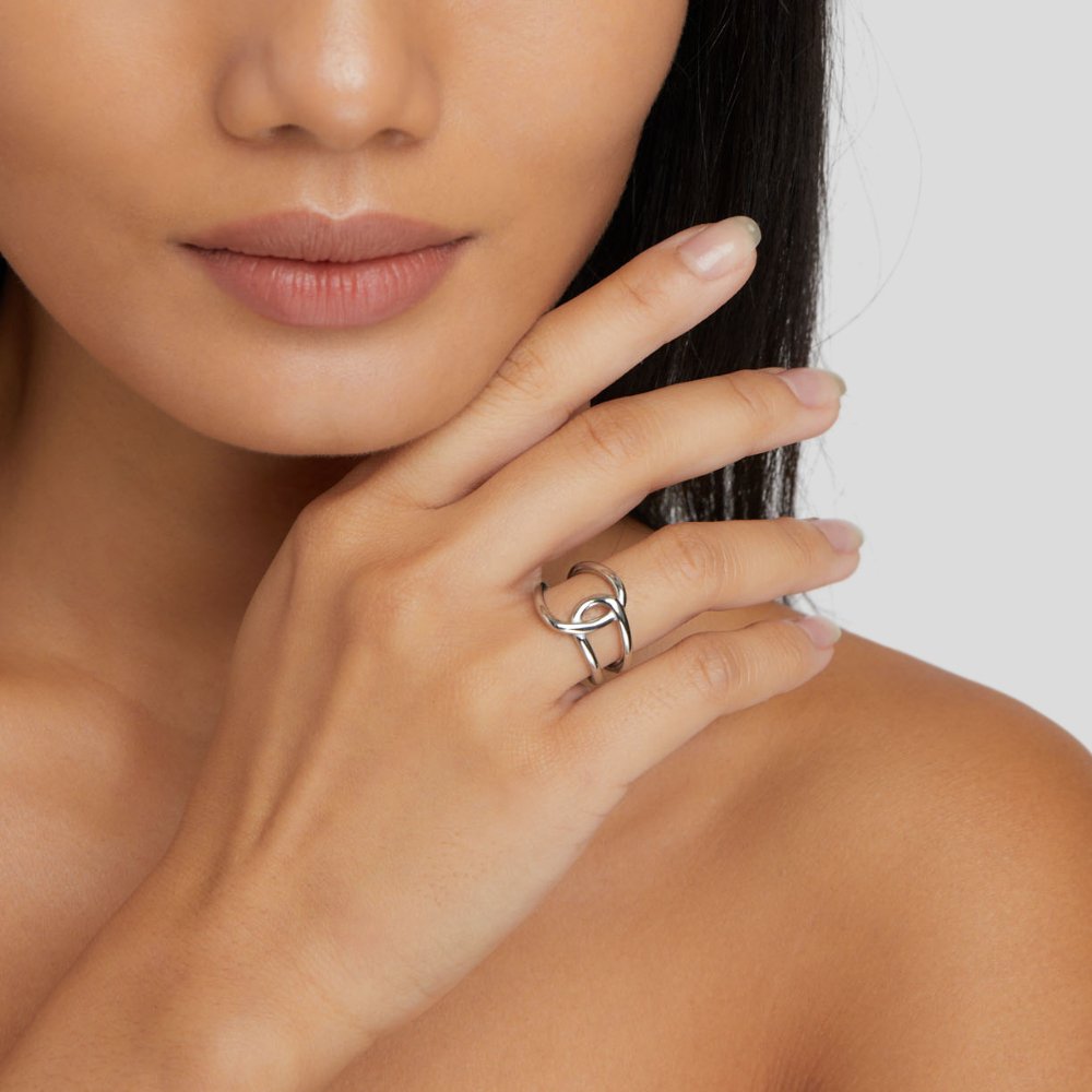 Astrid Silver-Tone Ring