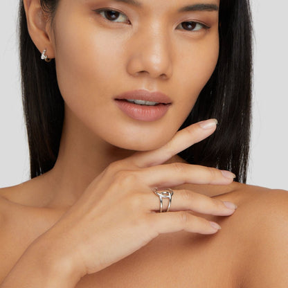 Astrid Silver-Tone Ring