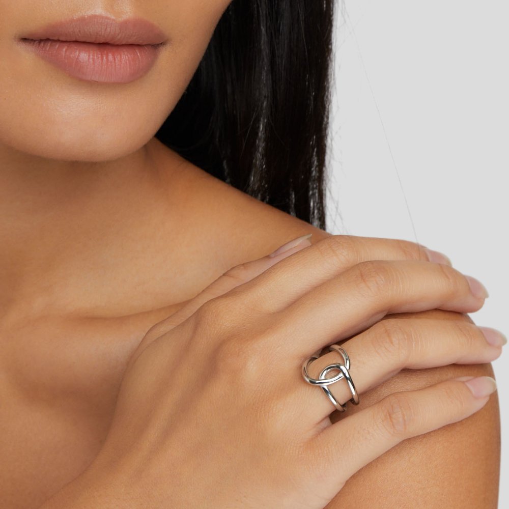Astrid Silver-Tone Ring