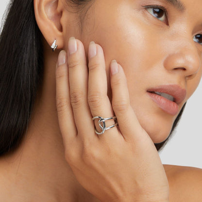Astrid Silver-Tone Ring