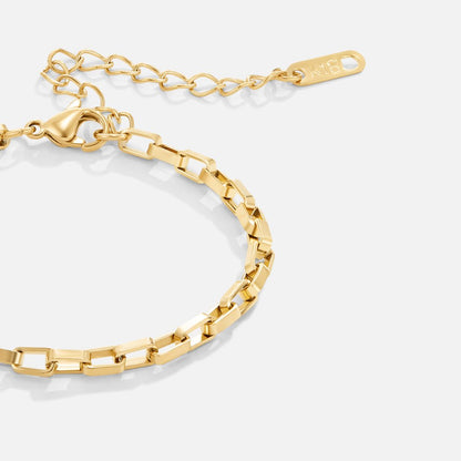 Aura Gold-Tone Chain Bracelet