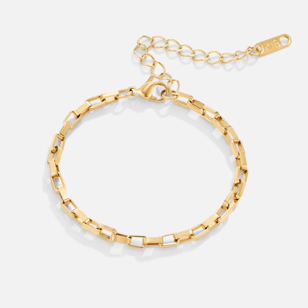 Aura Gold-Tone Chain Bracelet