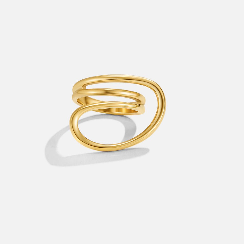 Ava Wave Twist Ring