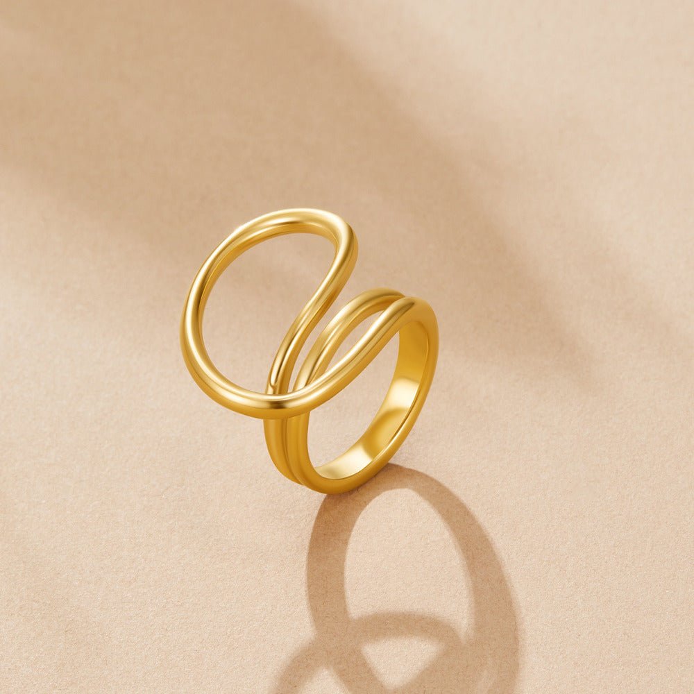 Ava Wave Twist Ring