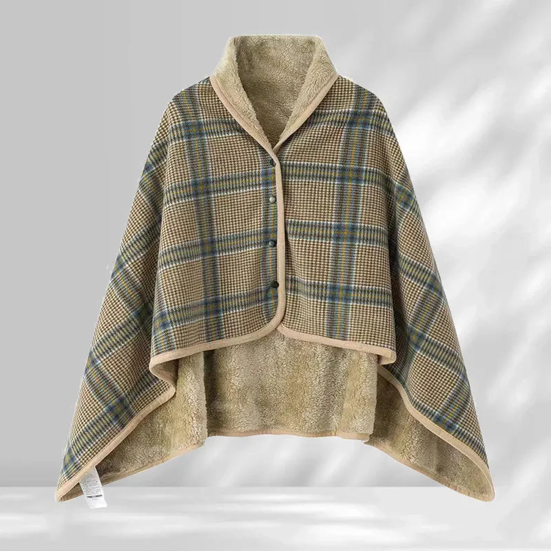Striped Shawl Blanket – Soft Lightweight Throw for Home
